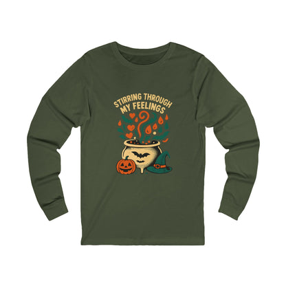 Long Sleeve Tee Therapy is My Cauldron Unisex