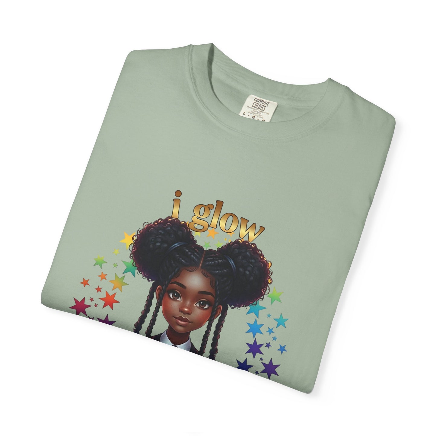 Empowering Teens Tee – “I GLOW DIFFERENT” Positive Affirmation T-Shirt for Teens