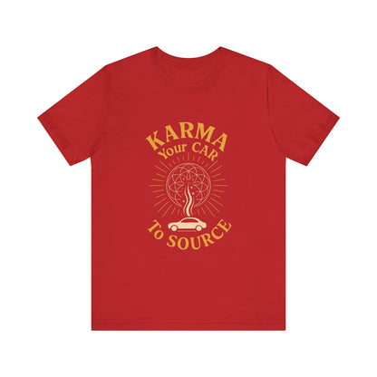 ⚡ Karma – Your Car to Source Tee | Drive with Intention. Arrive in Alignment.