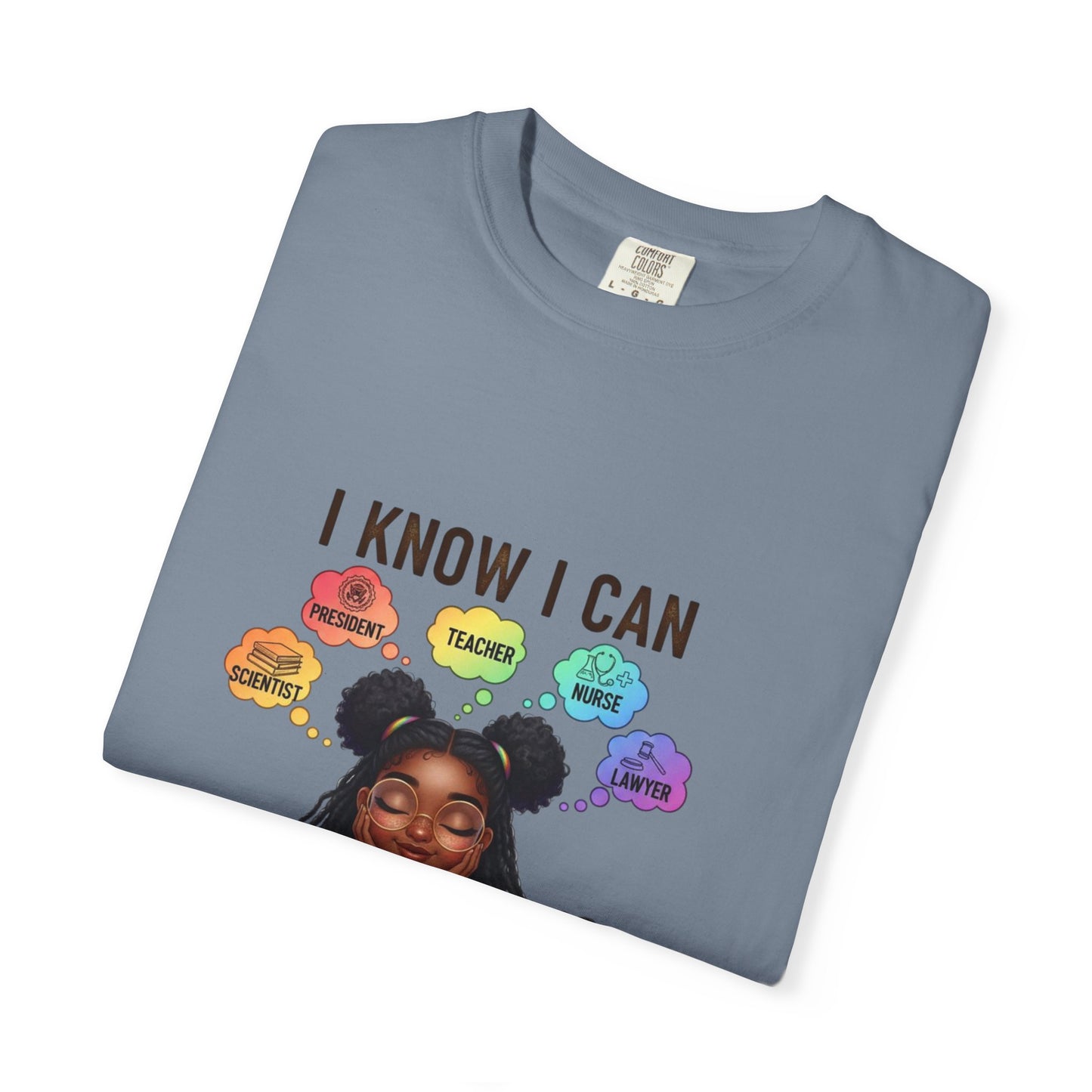 Empowering Teens Tee – “BE WHAT I WANNA BE” Positive Affirmation T-Shirt for Teens
