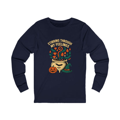 Long Sleeve Tee Therapy is My Cauldron Unisex
