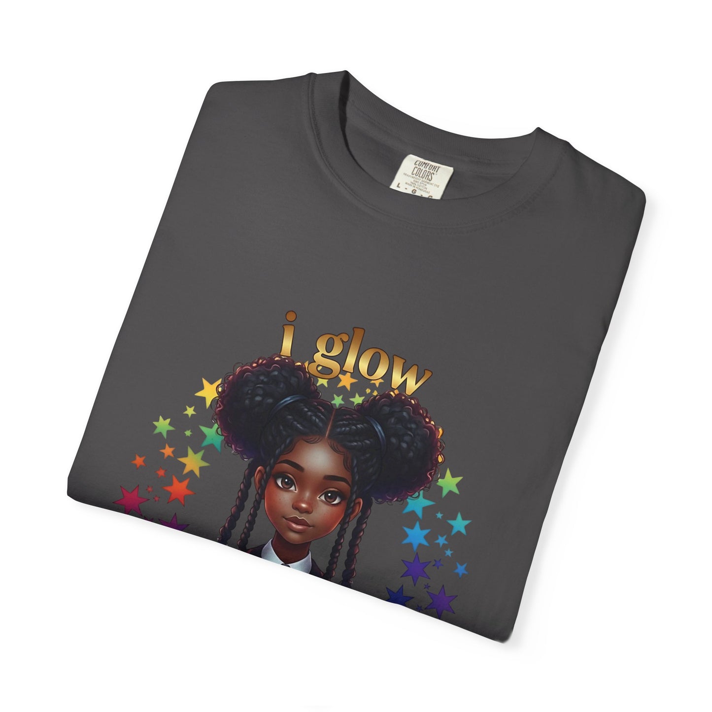 Empowering Teens Tee – “I GLOW DIFFERENT” Positive Affirmation T-Shirt for Teens