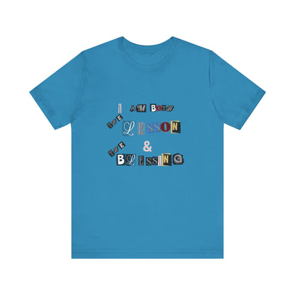 Power of Words Motivational Tee-- Lesson and Blessing