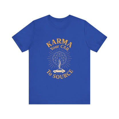 ⚡ Karma – Your Car to Source Tee | Drive with Intention. Arrive in Alignment.
