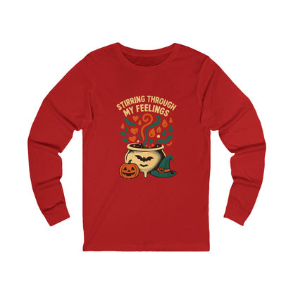Long Sleeve Tee Therapy is My Cauldron Unisex