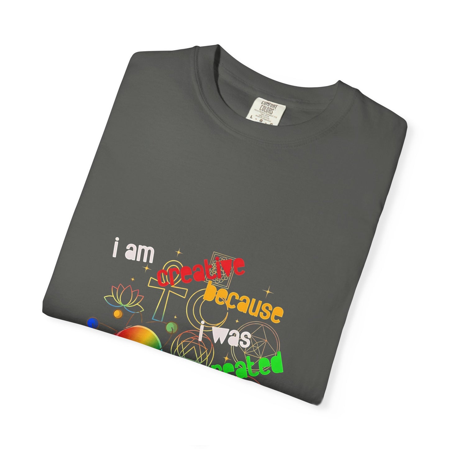 Empowering Teens Tee – “I AM CREATIVE” Positive Affirmation T-Shirt for Teens
