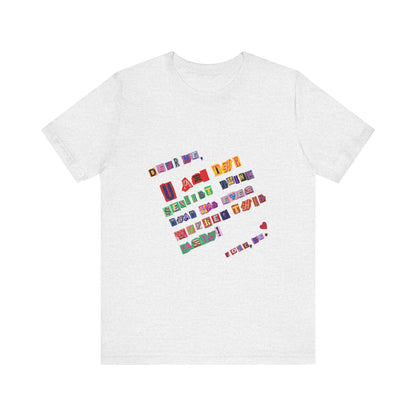 Power of Words Motivational Tee-- Dear Me