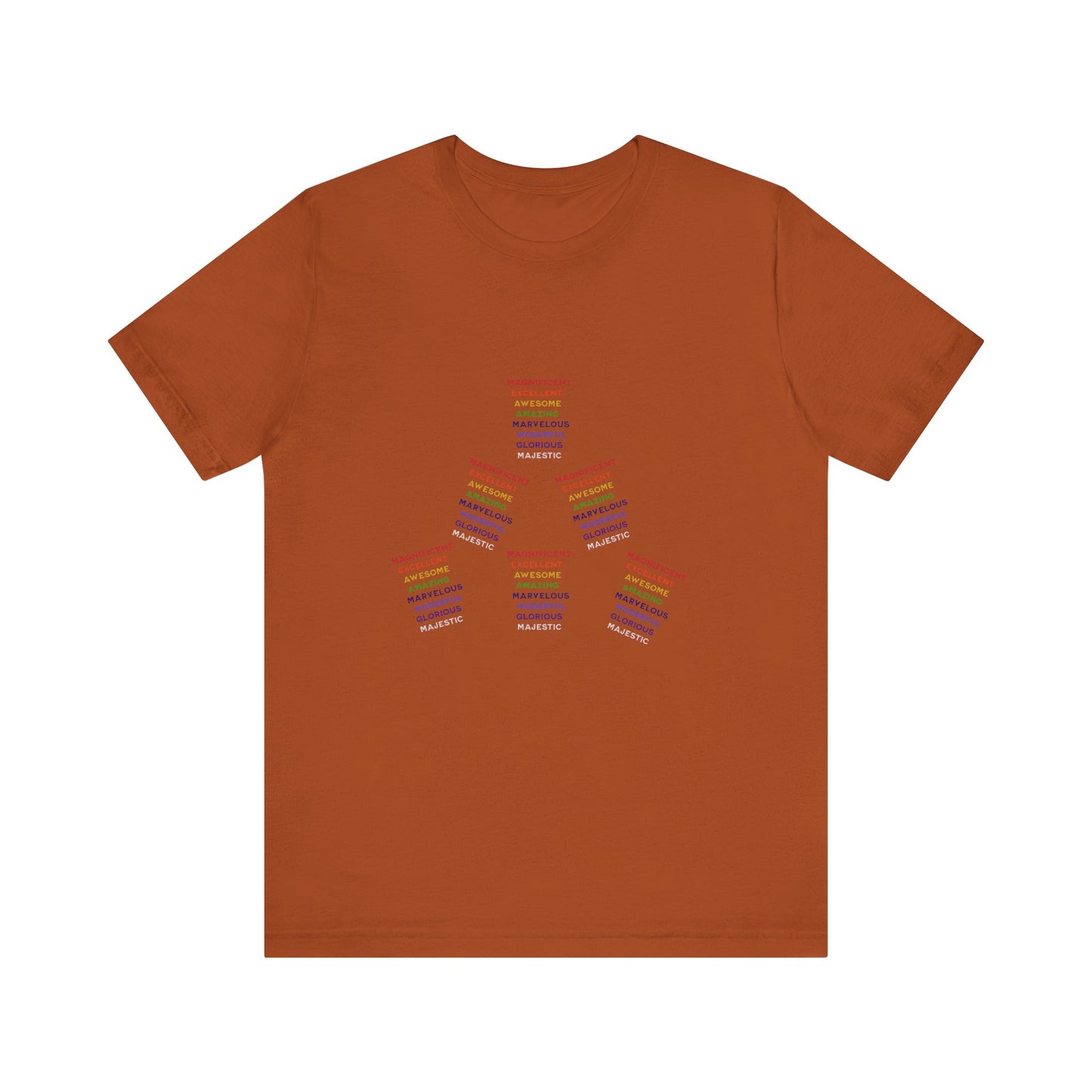 Power of Words Motivational Tee-- Magnificent