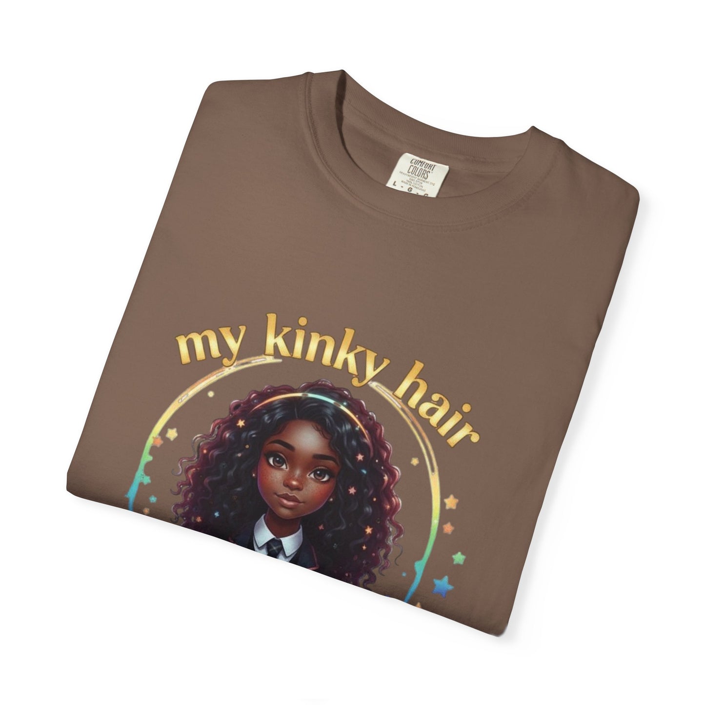 Empowering Teens Tee - KINKY HAIR IS MAGIC Unisex T-shirt