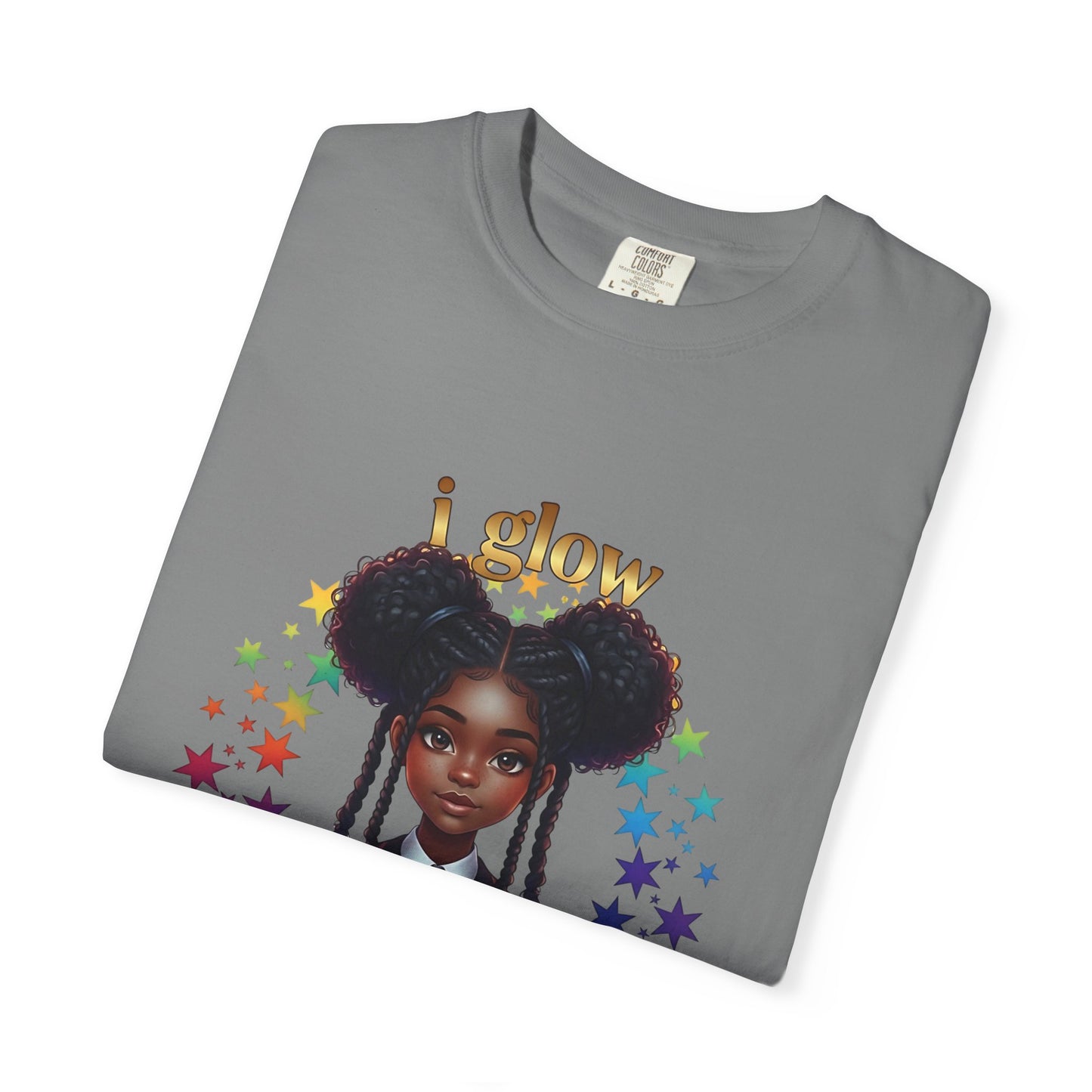 Empowering Teens Tee – “I GLOW DIFFERENT” Positive Affirmation T-Shirt for Teens