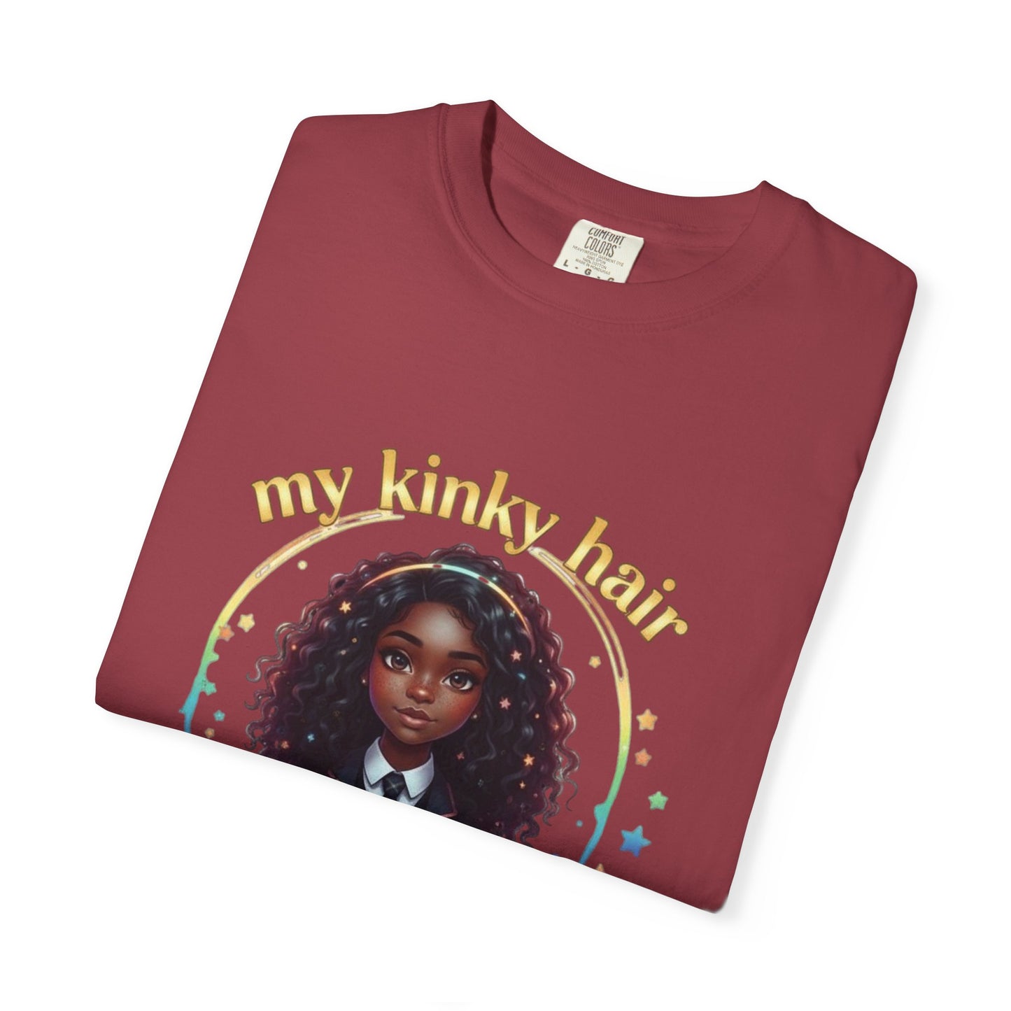 Empowering Teens Tee - KINKY HAIR IS MAGIC Unisex T-shirt