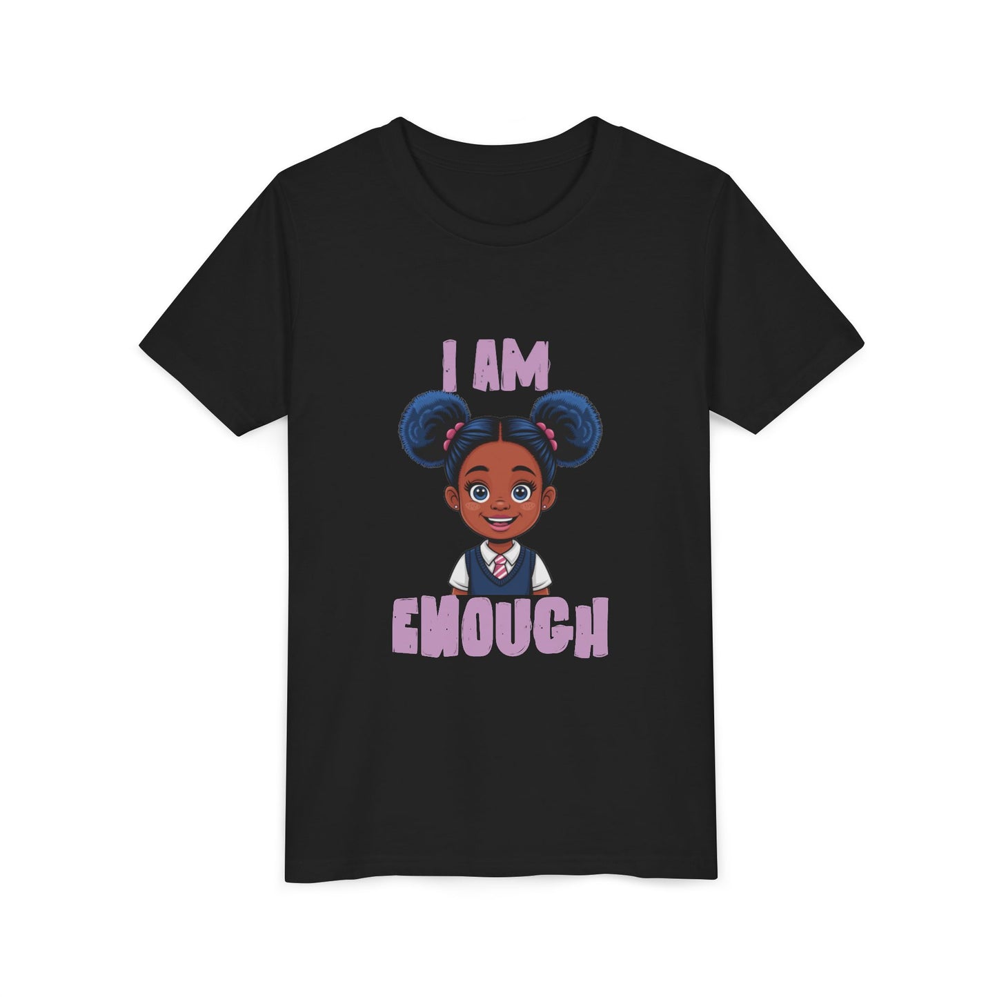 Empowering Youth Tee: 'I AM ENOUGH' Short Sleeve T-Shirt, Confidence Booster, Gift for Kids, Positive Affirmation Shirt, Inspirational [...]