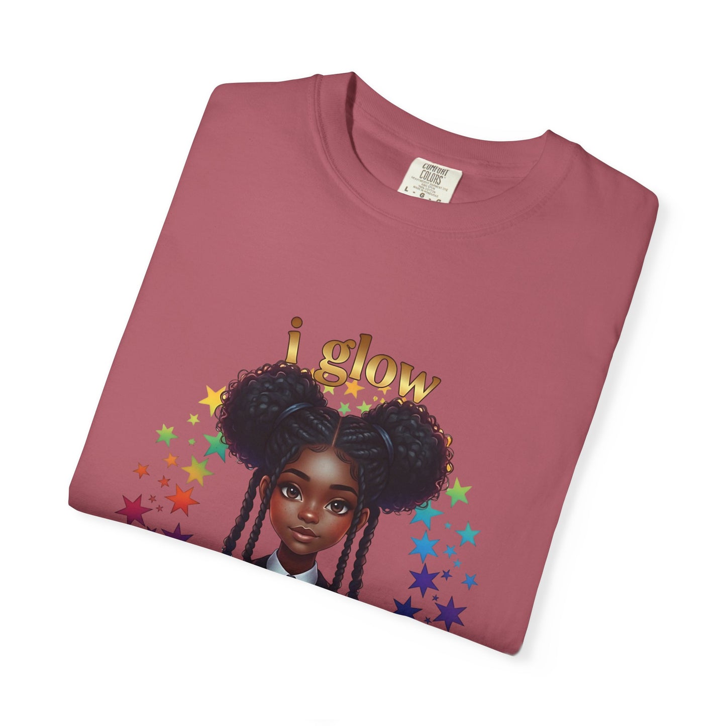 Empowering Teens Tee – “I GLOW DIFFERENT” Positive Affirmation T-Shirt for Teens