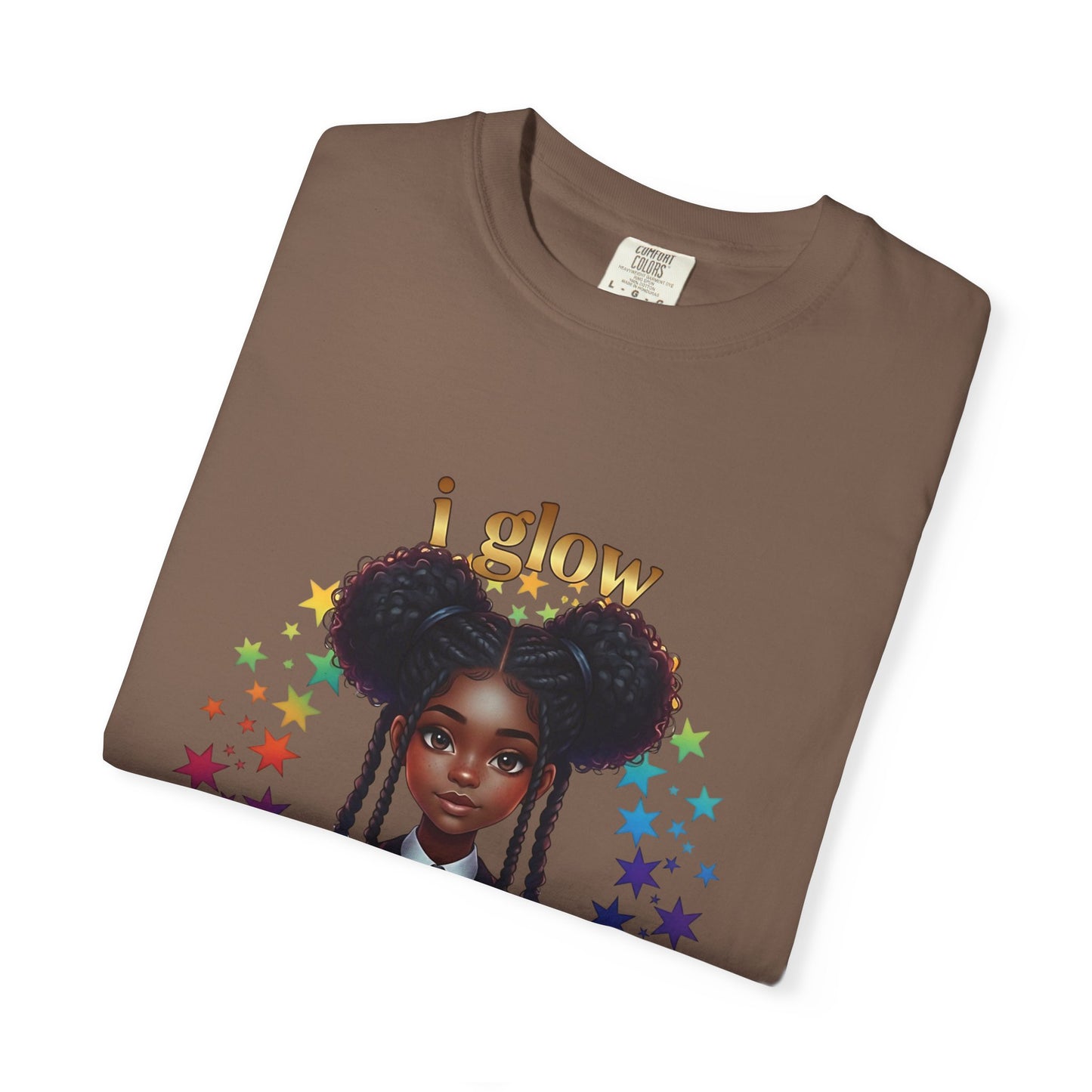 Empowering Teens Tee – “I GLOW DIFFERENT” Positive Affirmation T-Shirt for Teens