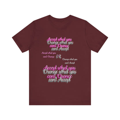 Power of Words Motivational Tee- Acceptance