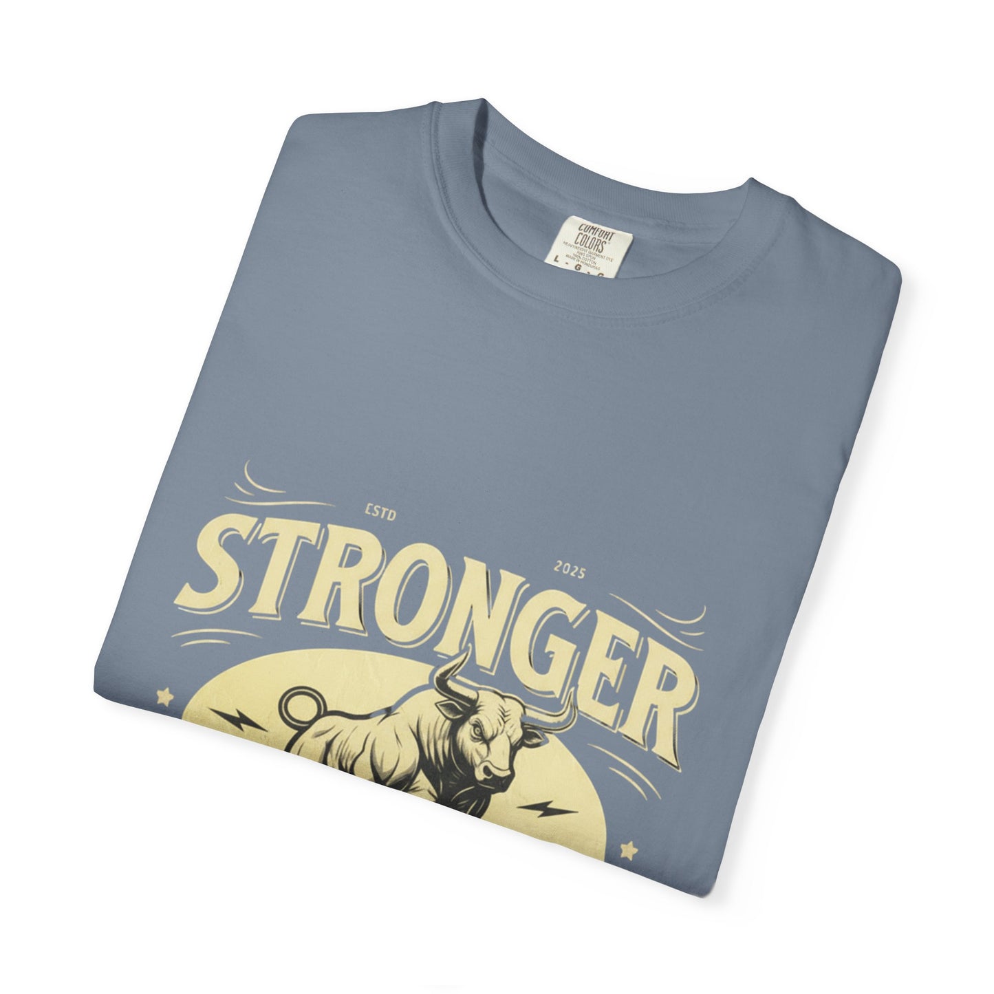 “Stronger Than This Bullshit” Tee – Motivational Unisex Cotton T-Shirt
