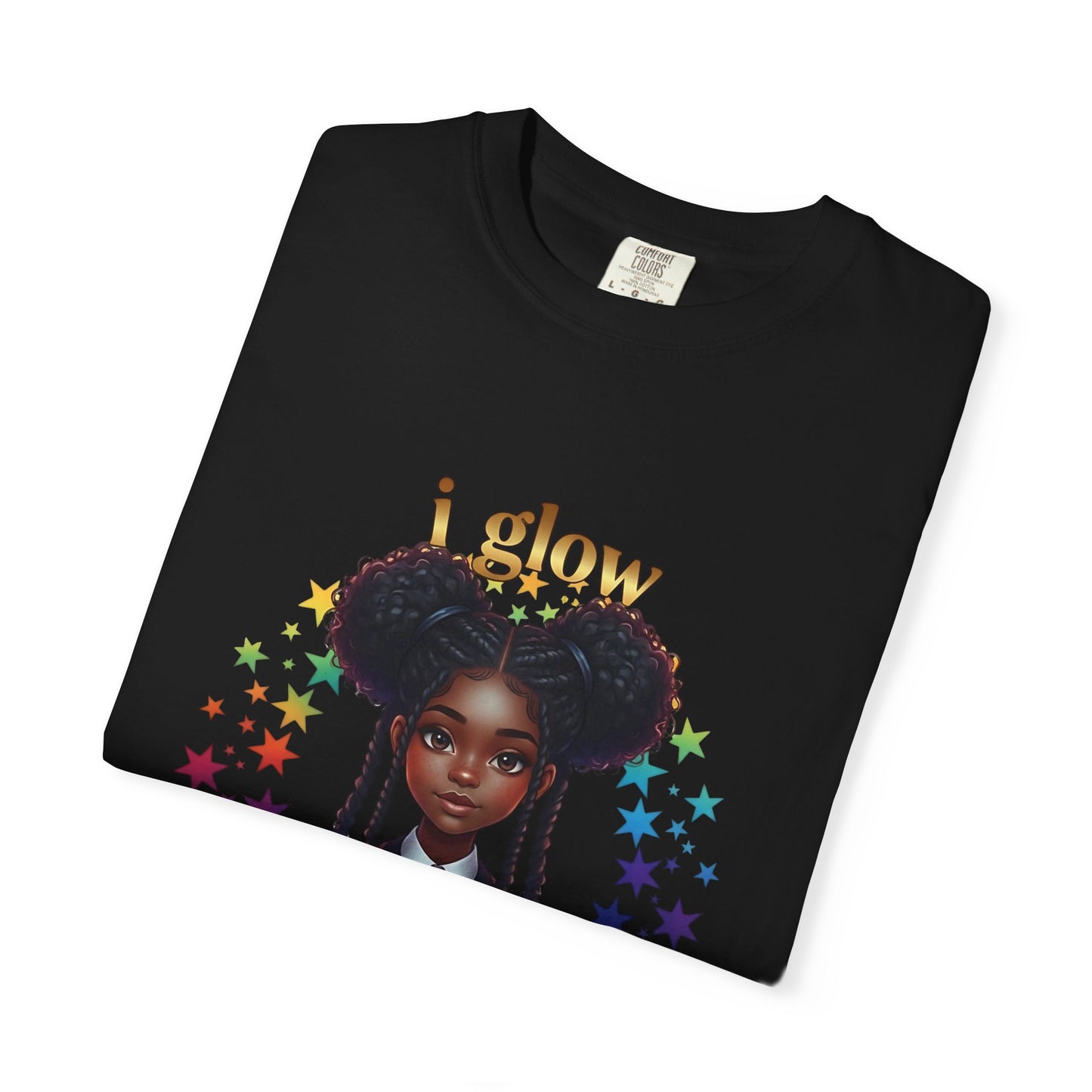 Empowering Teens Tee – “I GLOW DIFFERENT” Positive Affirmation T-Shirt for Teens