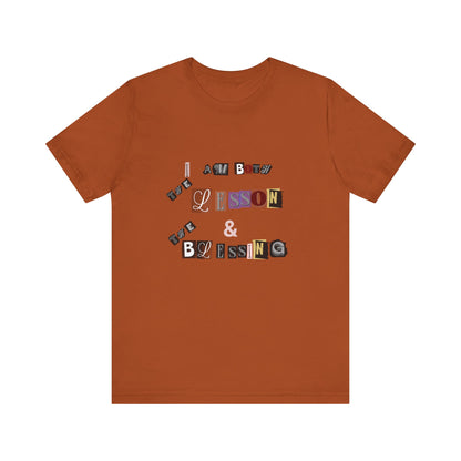 Power of Words Motivational Tee-- Lesson and Blessing