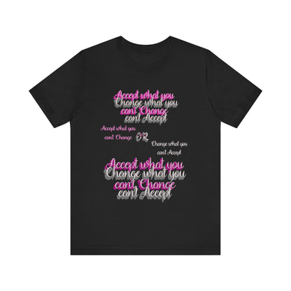 Power of Words Motivational Tee- Acceptance