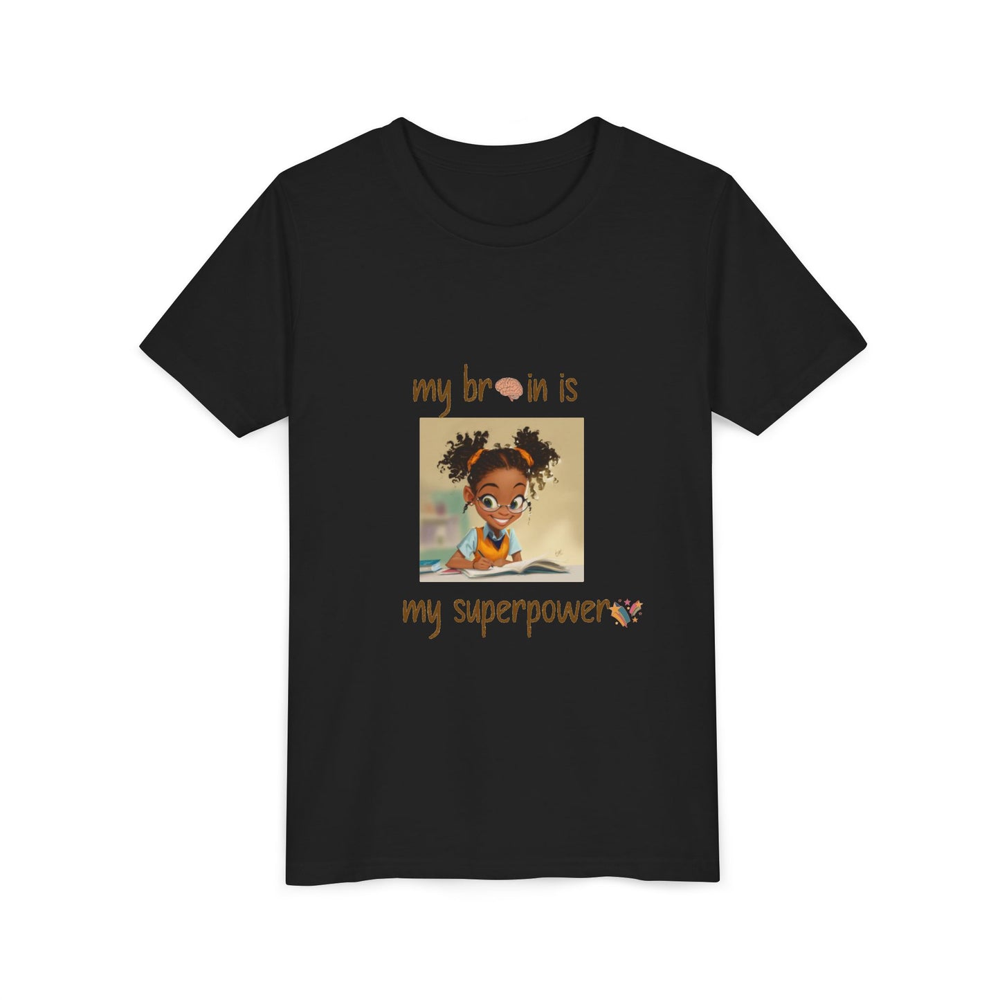 Black Girl Empowerment Top, Gift for Kids, Confidence T-Shirt