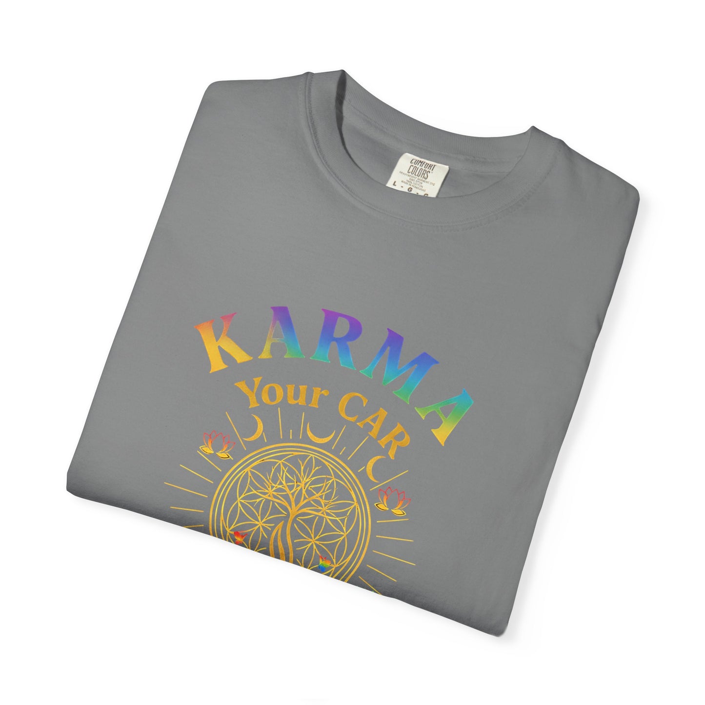 ⚡ Karma – Your Car to Source Tee | Drive with Intention. Arrive in Alignment.
