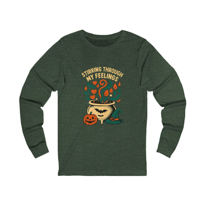 Long Sleeve Tee Therapy is My Cauldron Unisex