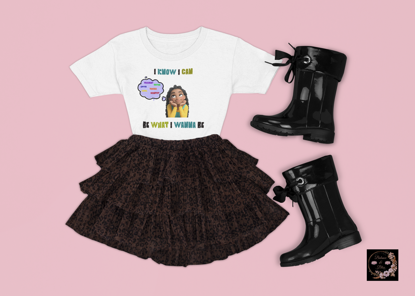 Juneteenth & Black History Month Youth Tee – Proud Black Girl Shirt