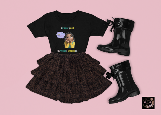 Juneteenth & Black History Month Youth Tee – Proud Black Girl Shirt