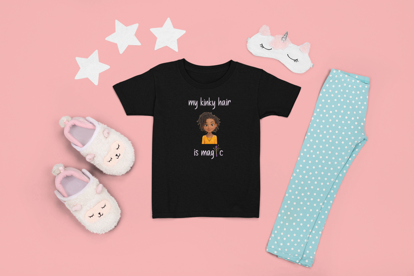 Black Girl Empowerment Top, Gift for Kids, Confidence T-Shirt