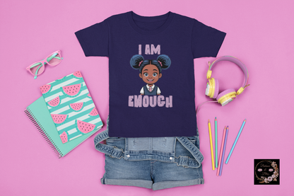 Empowering Youth Tee: 'I AM ENOUGH' Short Sleeve T-Shirt, Confidence Booster, Gift for Kids, Positive Affirmation Shirt, Inspirational [...]