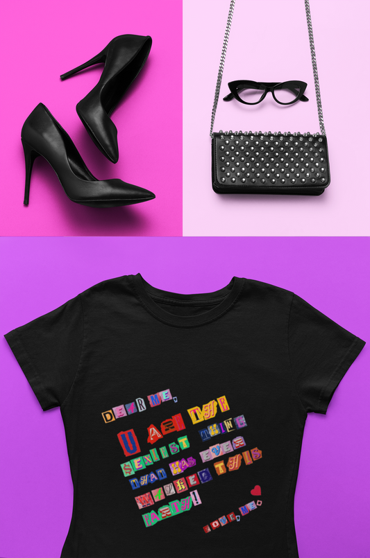 Power of Words Motivational Tee-- Dear Me