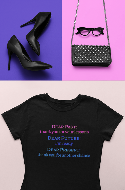 Power of Words Motivational Tee-- Dear Present