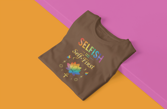 💖 Self-ISH Self First Tee – Love Yourself Loudly.