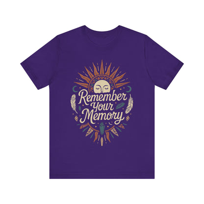 🌀 Remember Your Memory Tee – Awaken What’s Within.