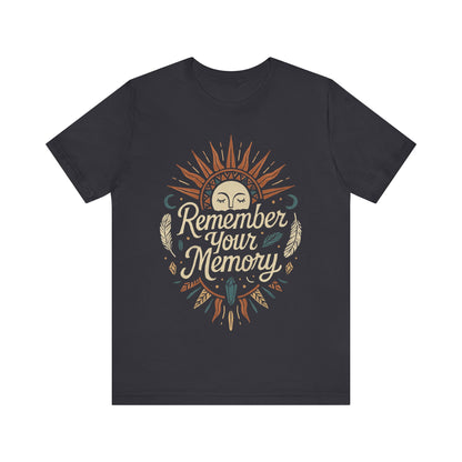 🌀 Remember Your Memory Tee – Awaken What’s Within.