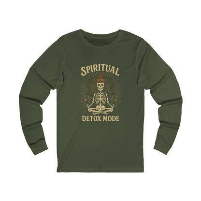 Long Sleeve Tee - Ghosting Toxic Energy Design