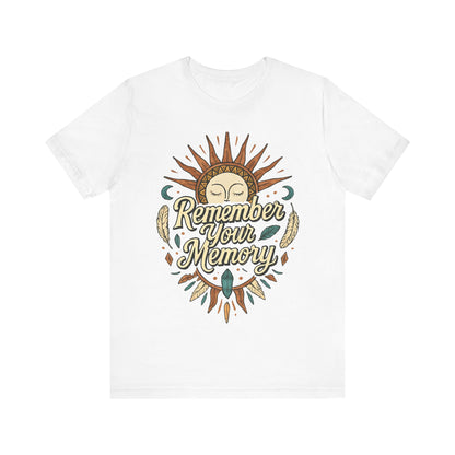 🌀 Remember Your Memory Tee – Awaken What’s Within.
