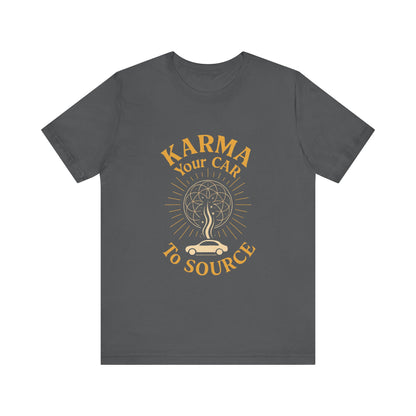 ⚡ Karma – Your Car to Source Tee | Drive with Intention. Arrive in Alignment.