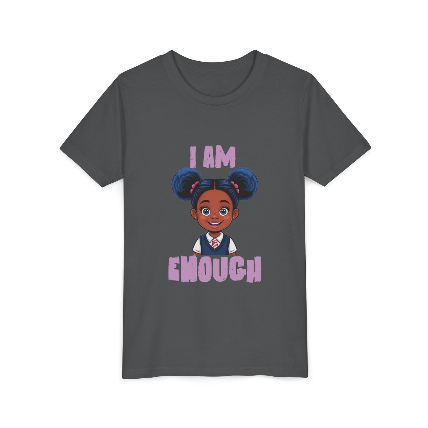 Empowering Youth Tee: 'I AM ENOUGH' Short Sleeve T-Shirt, Confidence Booster, Gift for Kids, Positive Affirmation Shirt, Inspirational [...]