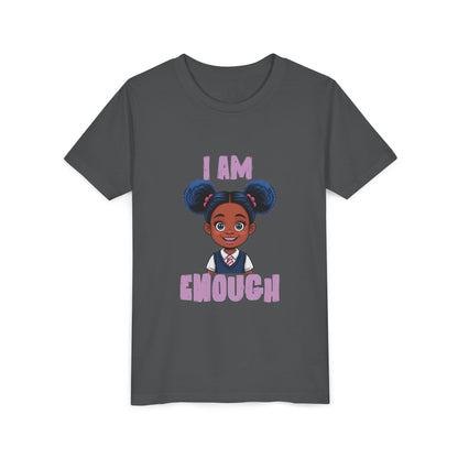 Empowering Youth Tee: 'I AM ENOUGH' Short Sleeve T-Shirt, Confidence Booster, Gift for Kids, Positive Affirmation Shirt, Inspirational [...]