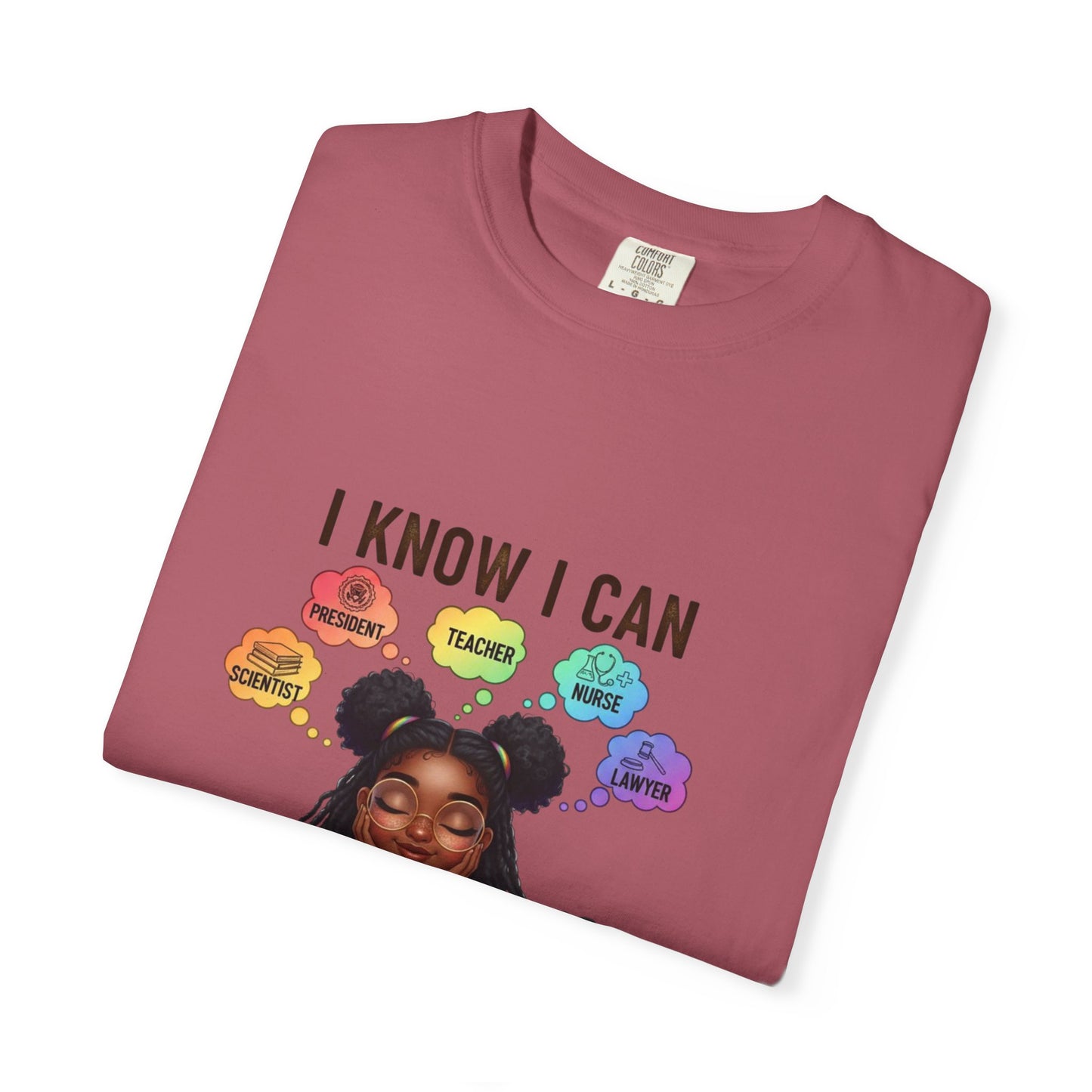 Empowering Teens Tee – “BE WHAT I WANNA BE” Positive Affirmation T-Shirt for Teens