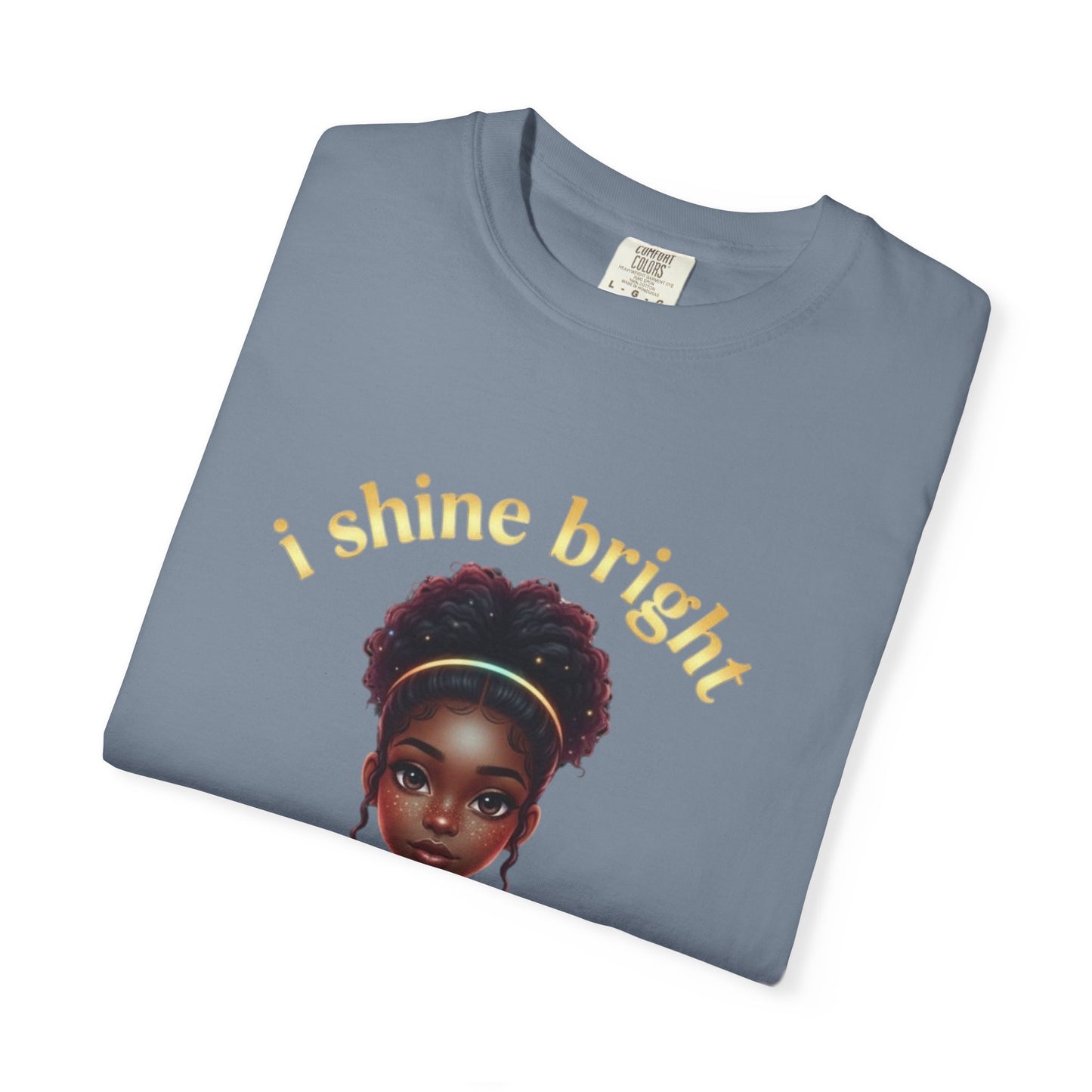 Empowering Teens Tee – “SHINE BRIGHT LIKE A DIAMOND” Positive Affirmation T-Shirt for Teens