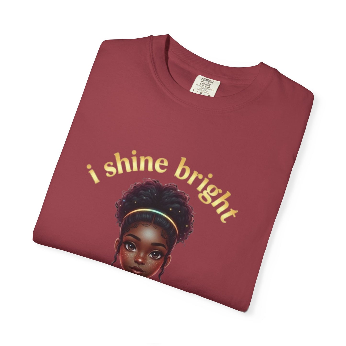 Empowering Teens Tee – “SHINE BRIGHT LIKE A DIAMOND” Positive Affirmation T-Shirt for Teens