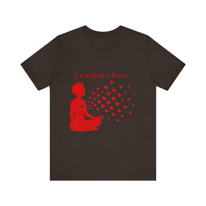 Motivational Tee: The Affirmations Collection -- Radiate Love