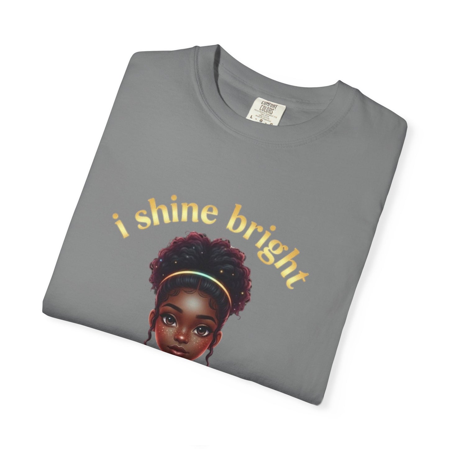 Empowering Teens Tee – “SHINE BRIGHT LIKE A DIAMOND” Positive Affirmation T-Shirt for Teens