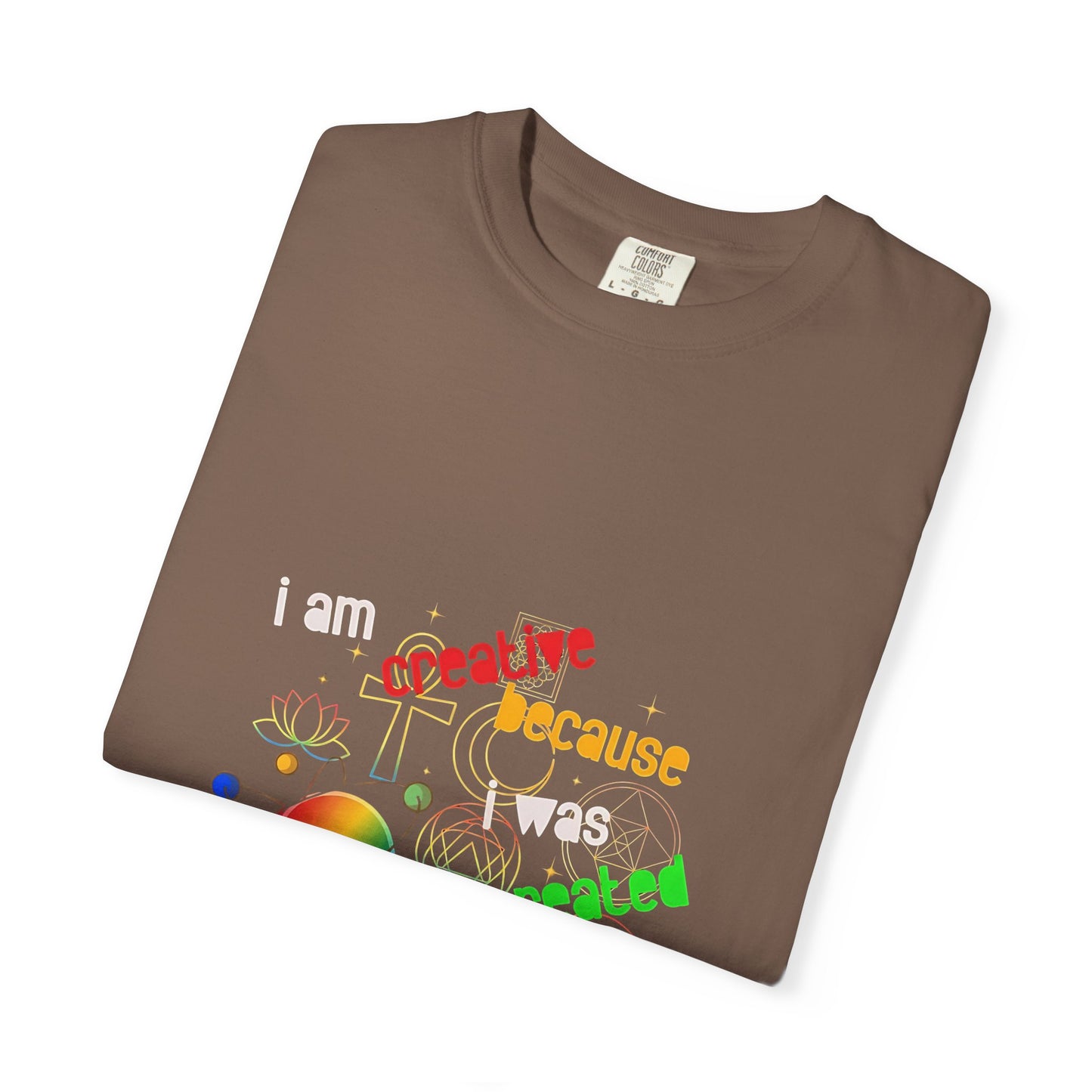 Empowering Teens Tee – “I AM CREATIVE” Positive Affirmation T-Shirt for Teens