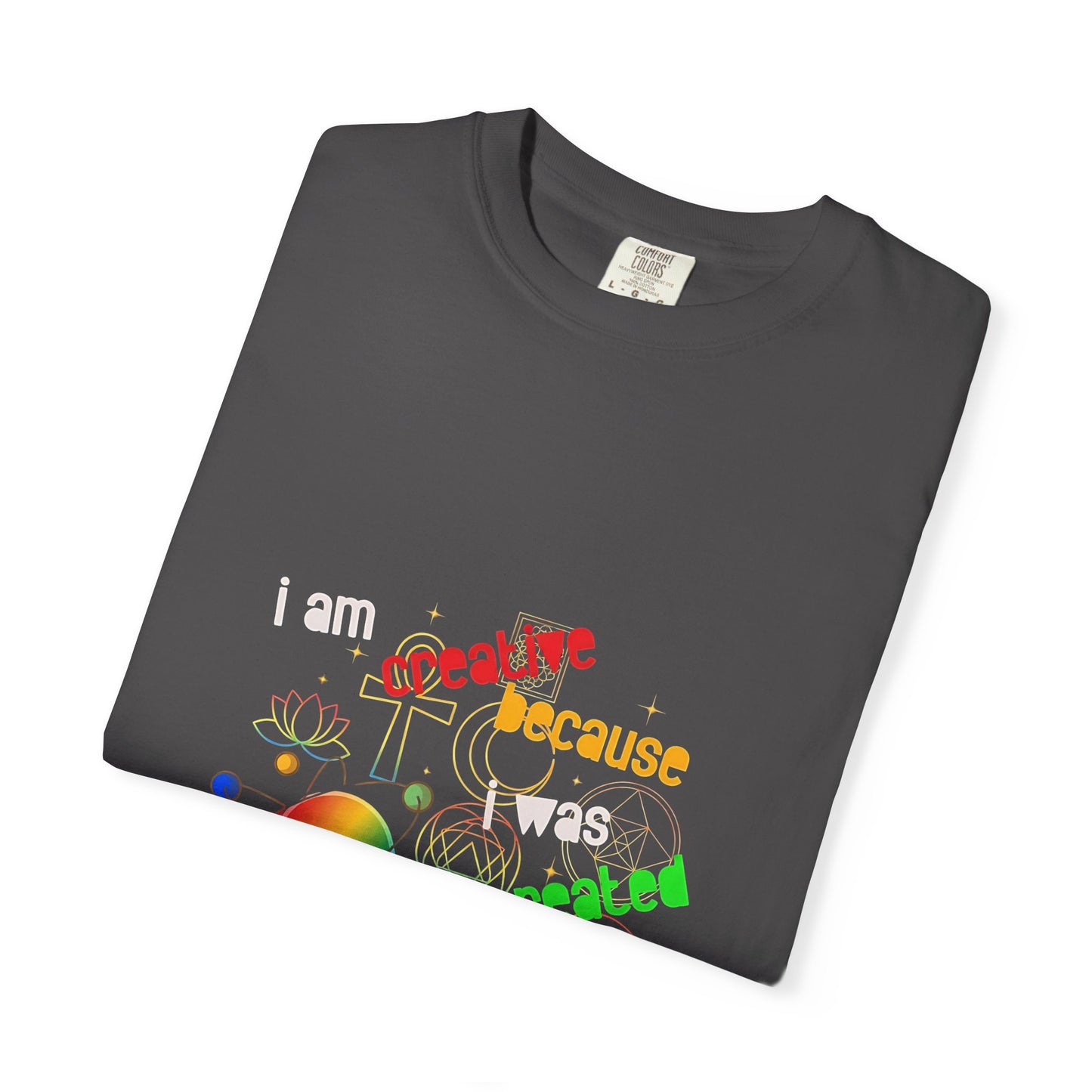 Empowering Teens Tee – “I AM CREATIVE” Positive Affirmation T-Shirt for Teens