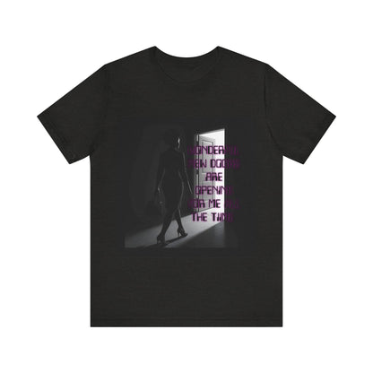 Motivational Tee: The Affirmations Collection -- New Doors
