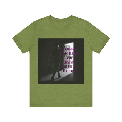 Motivational Tee: The Affirmations Collection -- New Doors