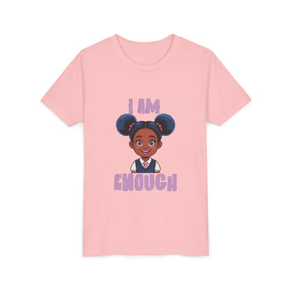 Empowering Youth Tee: 'I AM ENOUGH' Short Sleeve T-Shirt, Confidence Booster, Gift for Kids, Positive Affirmation Shirt, Inspirational [...]